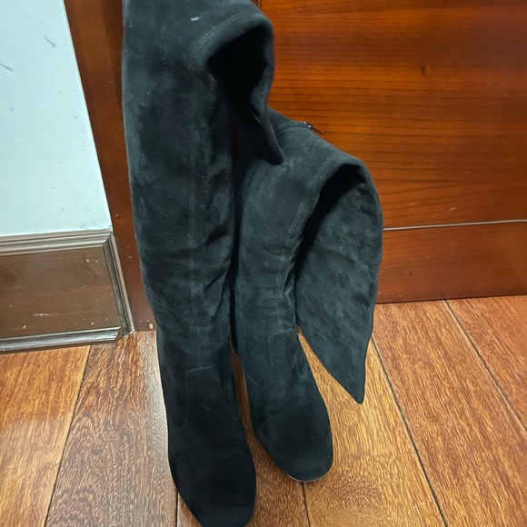 Yves Saint Laurent women suede boots - Picture 3 of 12